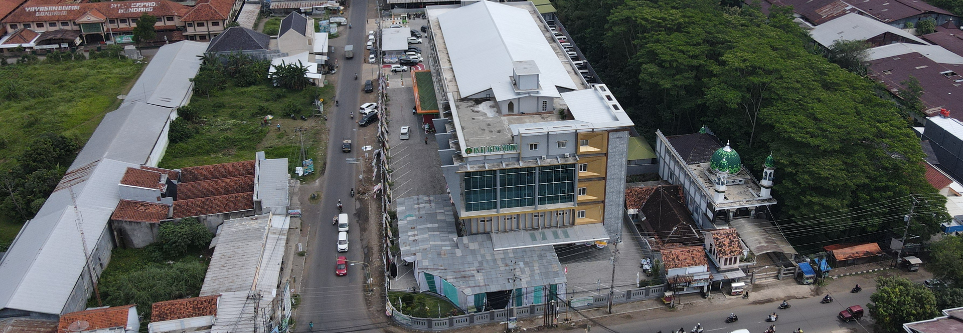 Aerial view of RS KI AGENG SEDAYU